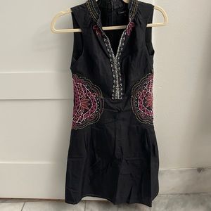 Nanette Lenore beaded and embroidered dress